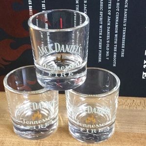 New 3 Jack Daniels Fire Shot Glass